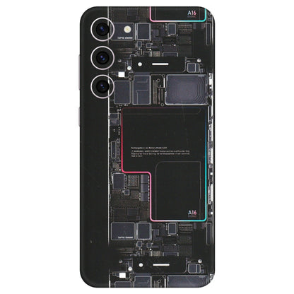 Samsung A/S Series Phone Skins (All Models) - Motherboard Circuit Layout - Matte Finish (M-117) Samsung Galaxy S23 Plus (5G)