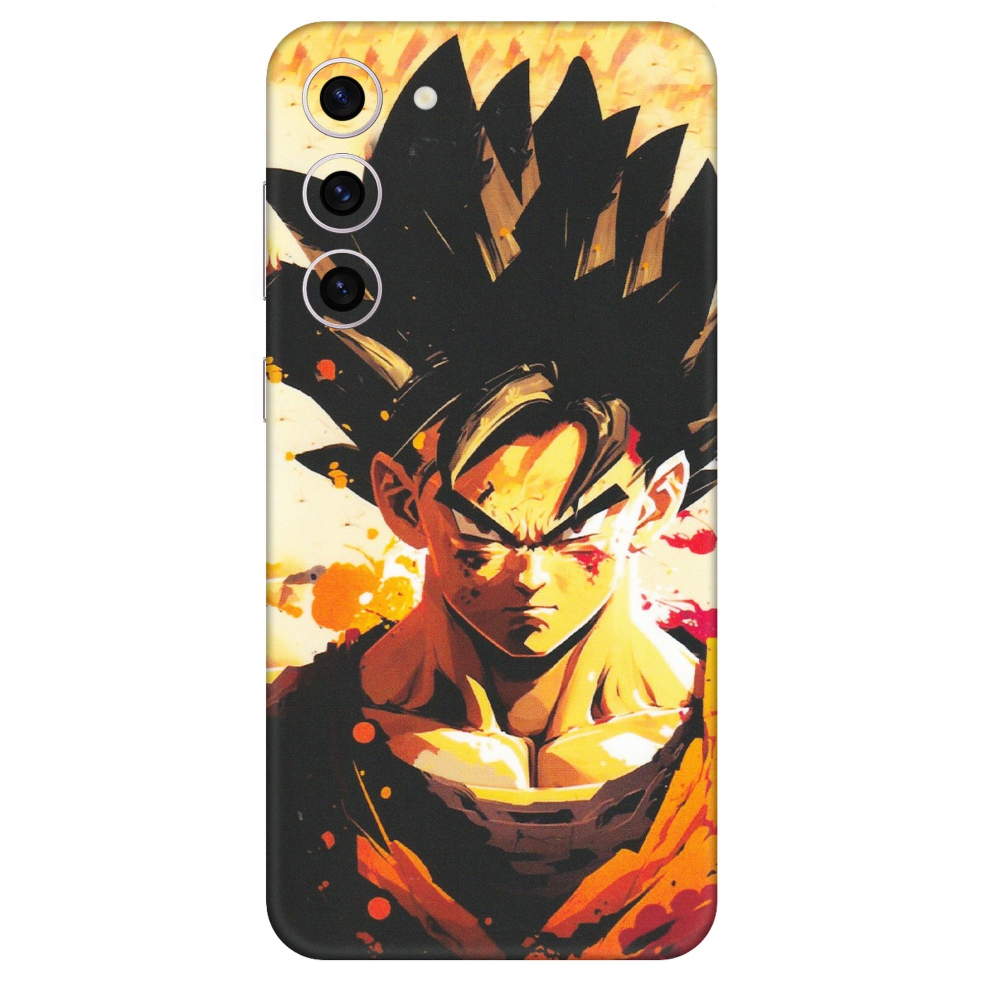 Samsung A/S Series Phone Skins (All Models) - Angry Goku - Matte Finish (M-12) Samsung Galaxy S23 Plus (5G)