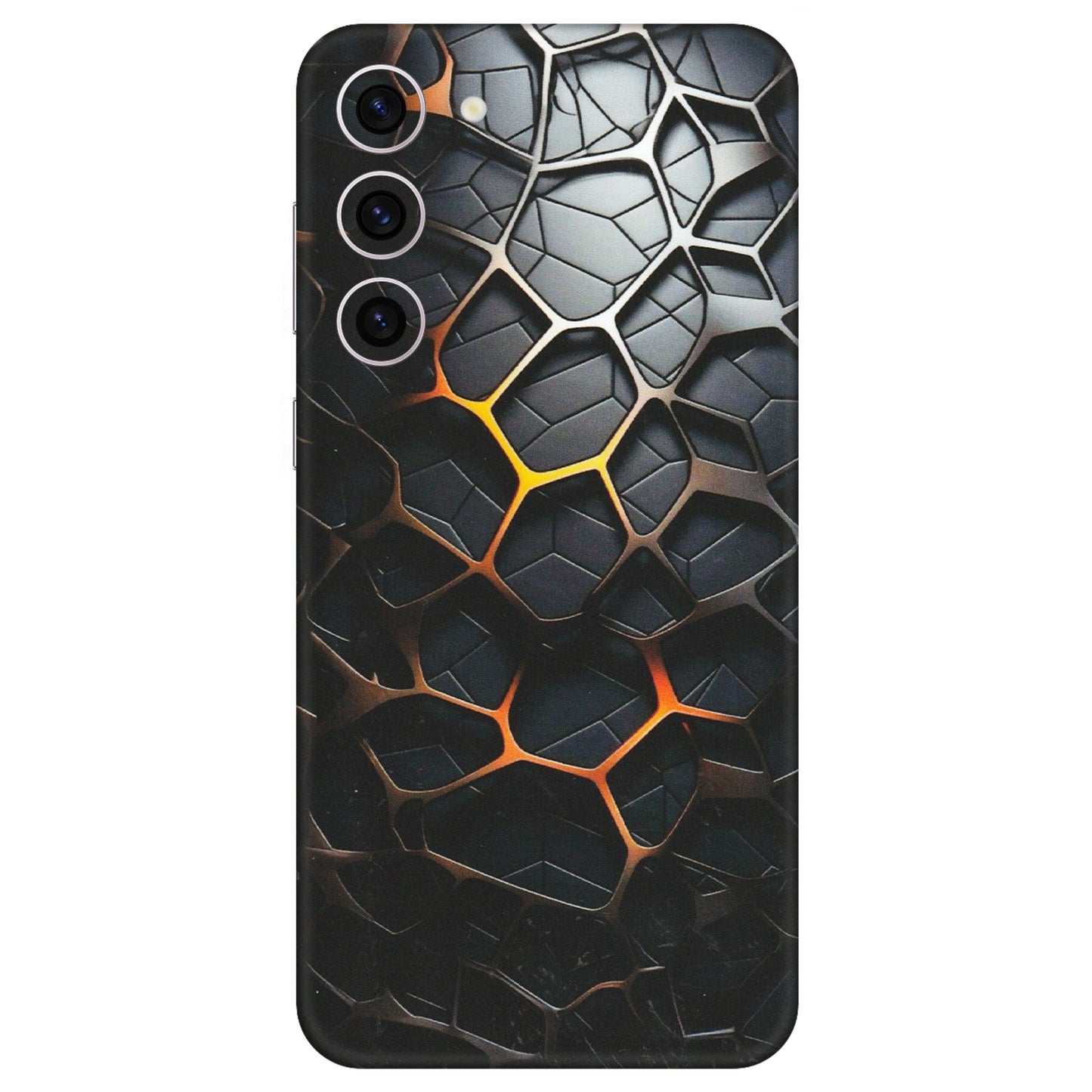 Samsung A/S Series Phone Skins (All Models) - New Abstract Graphite Tiles - Matte Finish (M-130) Samsung Galaxy S23 Plus (5G)