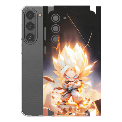 Samsung A/S Series Phone Skins (All Models) - Goku Dragon Cute Anime - Matte Finish (M-131) Samsung Galaxy S23 Plus (5G)