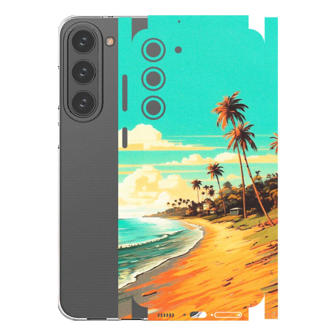 Samsung A/S Series Phone Skins (All Models) - Miami Beach - Matte Finish (M-136) Samsung Galaxy S23 Plus (5G)