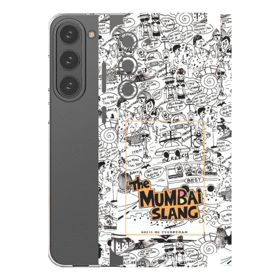 Samsung A/S Series Phone Skins (All Models) - The Mumbai Slang - Matte Finish (M-142) Samsung Galaxy S23 Plus (5G)