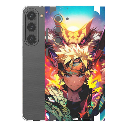 Samsung A/S Series Phone Skins (All Models) - Angry Naruto Anime - Matte Finish (M-148) Samsung Galaxy S23 Plus (5G)