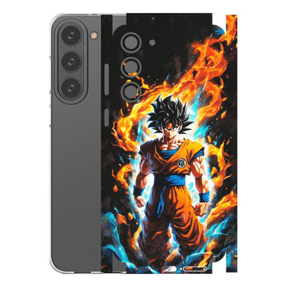 Samsung A/S Series Phone Skins (All Models) - Goku Transformation Anime - Matte Finish (M-159) Samsung Galaxy S23 Plus (5G)