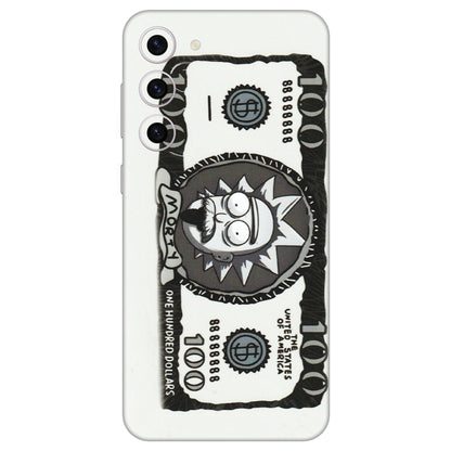 Samsung A/S Series Phone Skins (All Models) - Rick And Morty Hundred Dollar Anime - Matte Finish (M-161) Samsung Galaxy S23 Plus (5G)