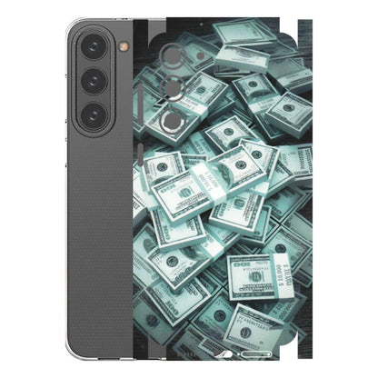 Samsung A/S Series Phone Skins (All Models) - Hundred Dollar Bill - Matte Finish (M-162) Samsung Galaxy S23 Plus (5G)