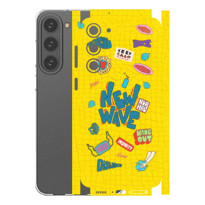 Samsung A/S Series Phone Skins (All Models) - New Wave Life - Matte Finish (M-17) Samsung Galaxy S23 Plus (5G)