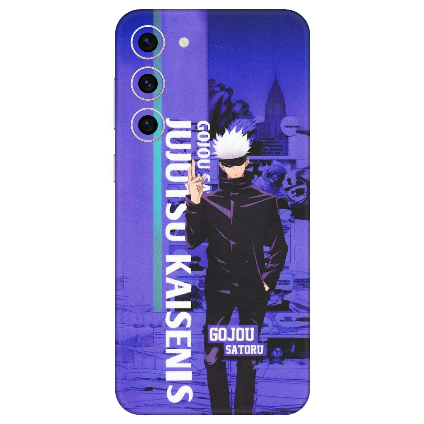 Samsung A/S Series Phone Skins (All Models) - Jujutsu Kaisen Gojo - Matte Finish (M-05) Samsung Galaxy S23 Plus (5G)