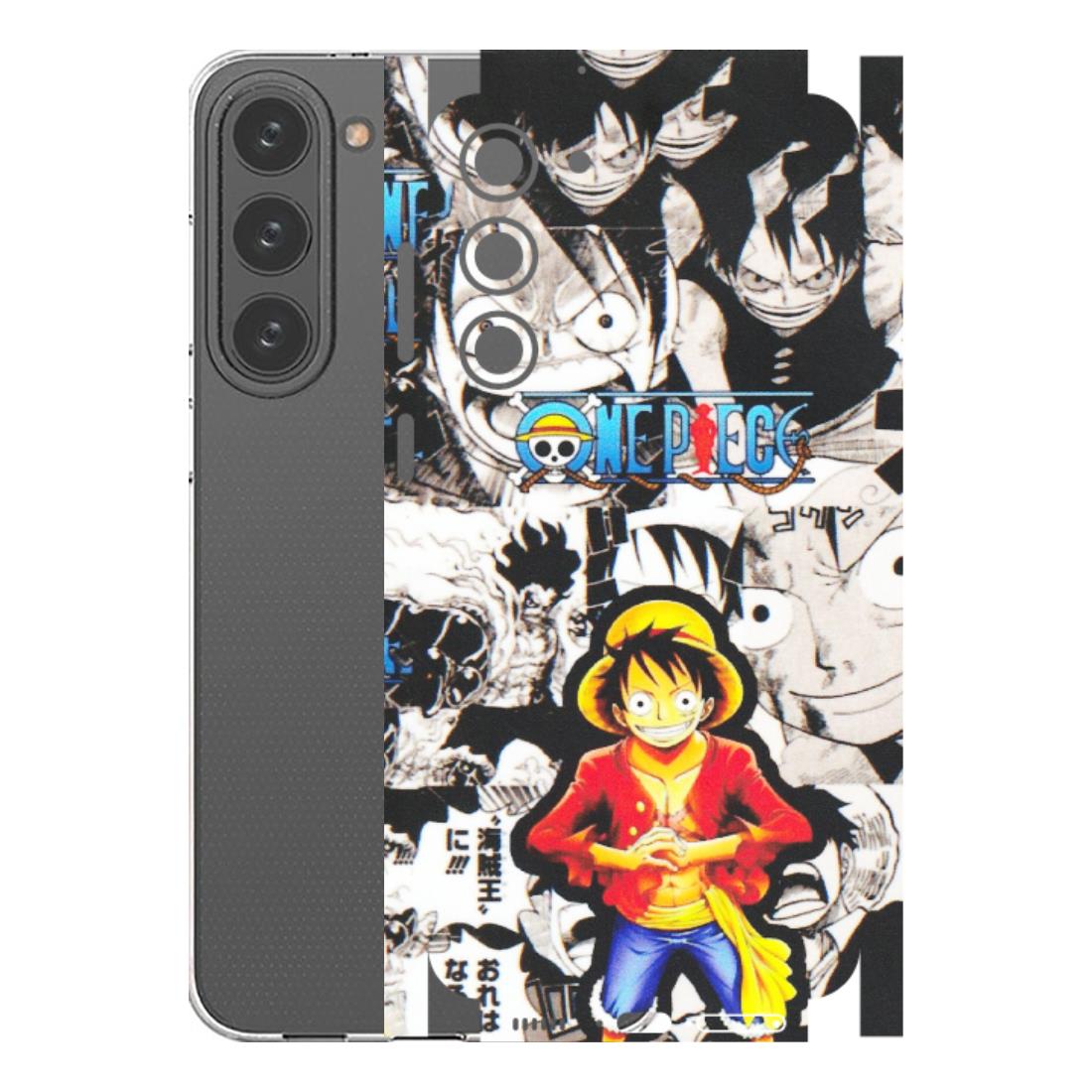 Samsung A/S Series Phone Skins (All Models) - One Piece B&W - Matte Finish (M-63) Samsung Galaxy S23 Plus (5G)