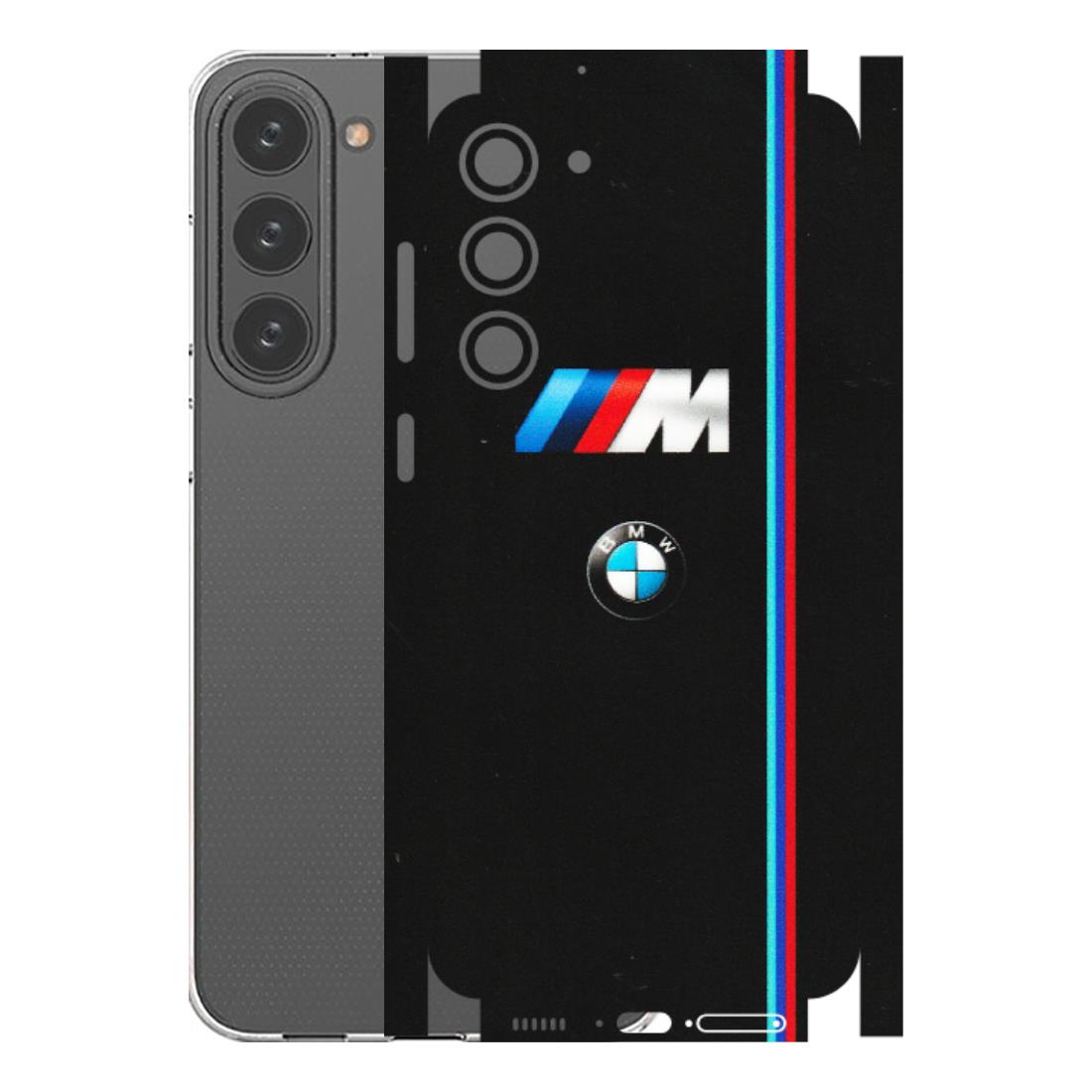 Samsung A/S Series Phone Skins (All Models) - Styling With Black BMW - Matte Finish (M-74) Samsung Galaxy S23 Plus (5G)