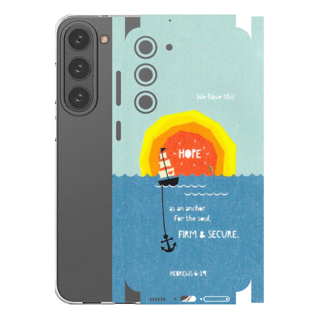 Samsung A/S Series Phone Skins (All Models) - A Beautiful Sunset of Hope - Matte Finish (M-75) Samsung Galaxy S23 Plus (5G)