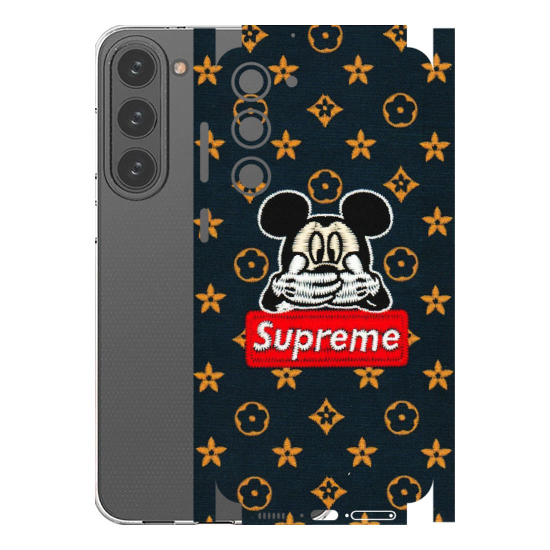 Samsung A/S Series Phone Skins (All Models) - Mickey Supreme - Matte Finish (M-83) Samsung Galaxy S23 Plus (5G)