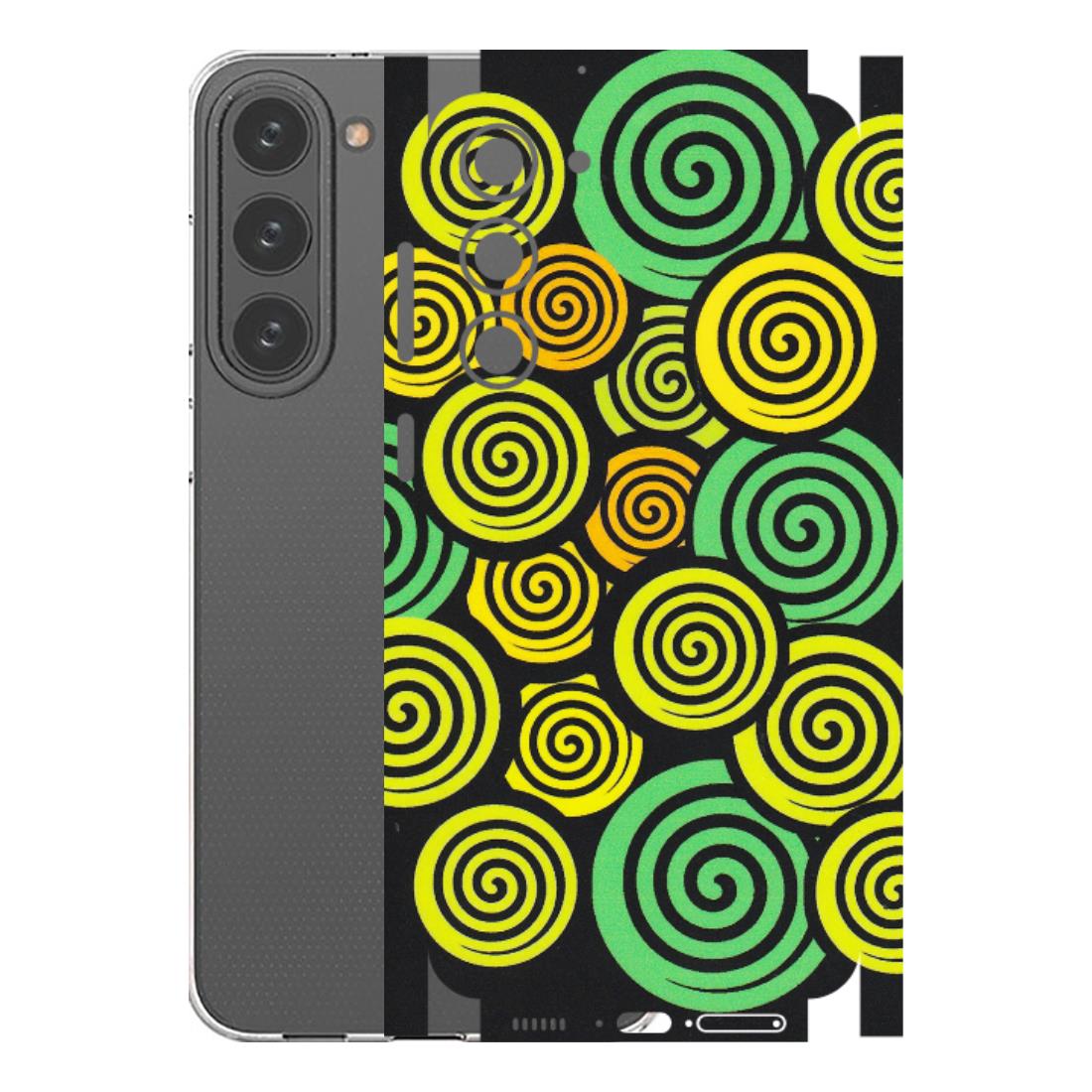Samsung A/S Series Phone Skins (All Models) - Crazy Spiral - Matte Finish (M-91) Samsung Galaxy S23 Plus (5G)