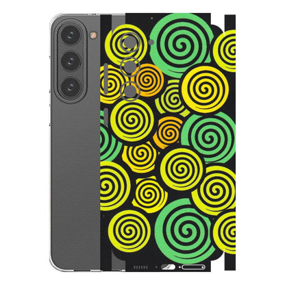 Samsung A/S Series Phone Skins (All Models) - Crazy Spiral - Matte Finish (M-91) Samsung Galaxy S23 Plus (5G)