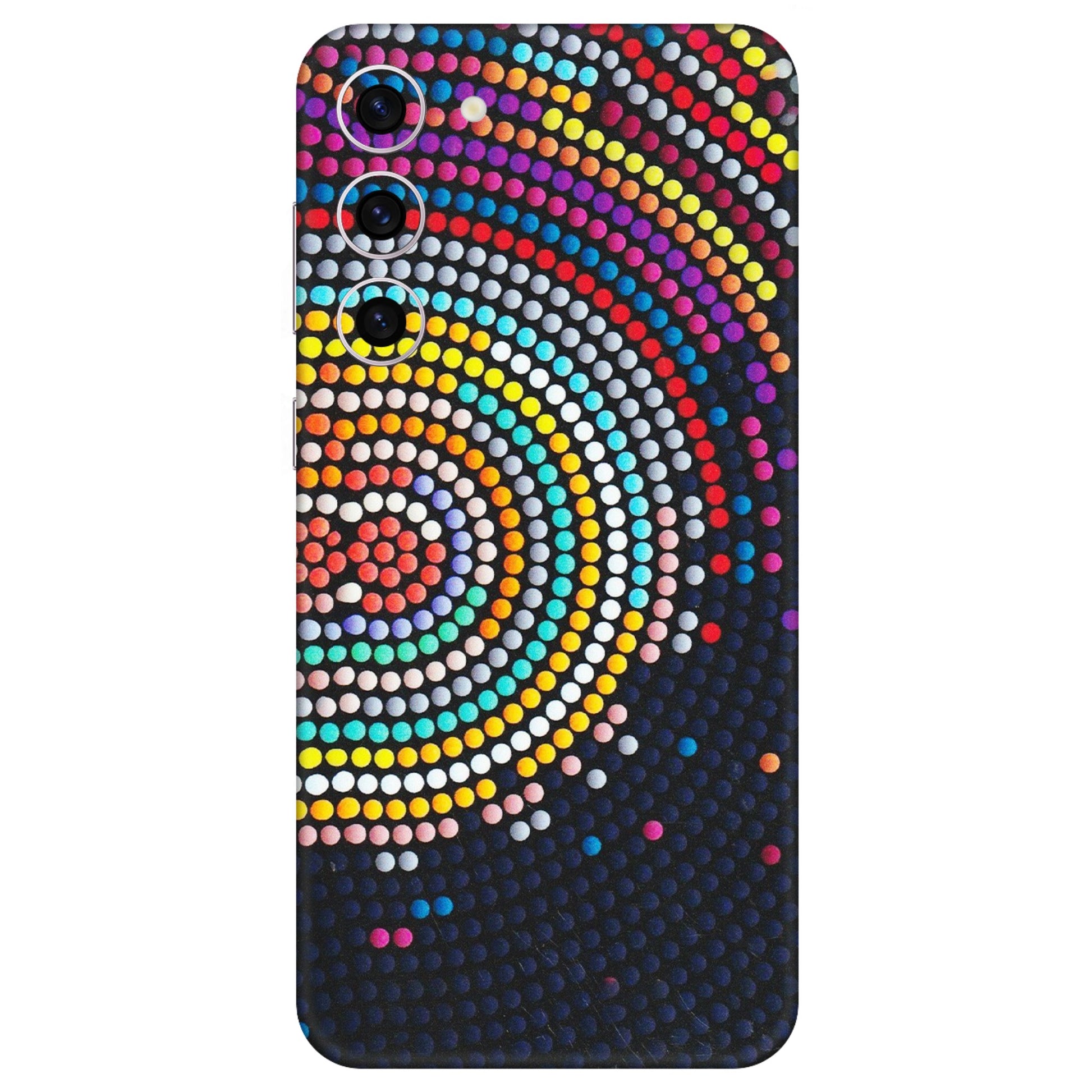 Samsung A/S Series Phone Skins (All Models) - Rainbow Dot Mandala - Matte Finish (M-97) Samsung Galaxy S23 Plus (5G)