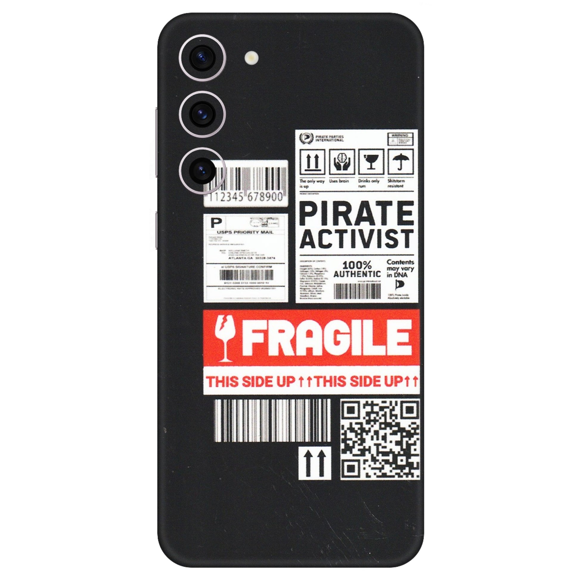 Samsung A/S Series Phone Skins (All Models) - Handle With Care - Matte Finish (M-99) Samsung Galaxy S23 Plus (5G)