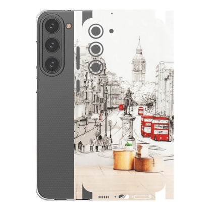 Samsung A/S Series Phone Skins (All Models) - London Street - Transparent Finish (T-02) Samsung Galaxy S23 Plus (5G)
