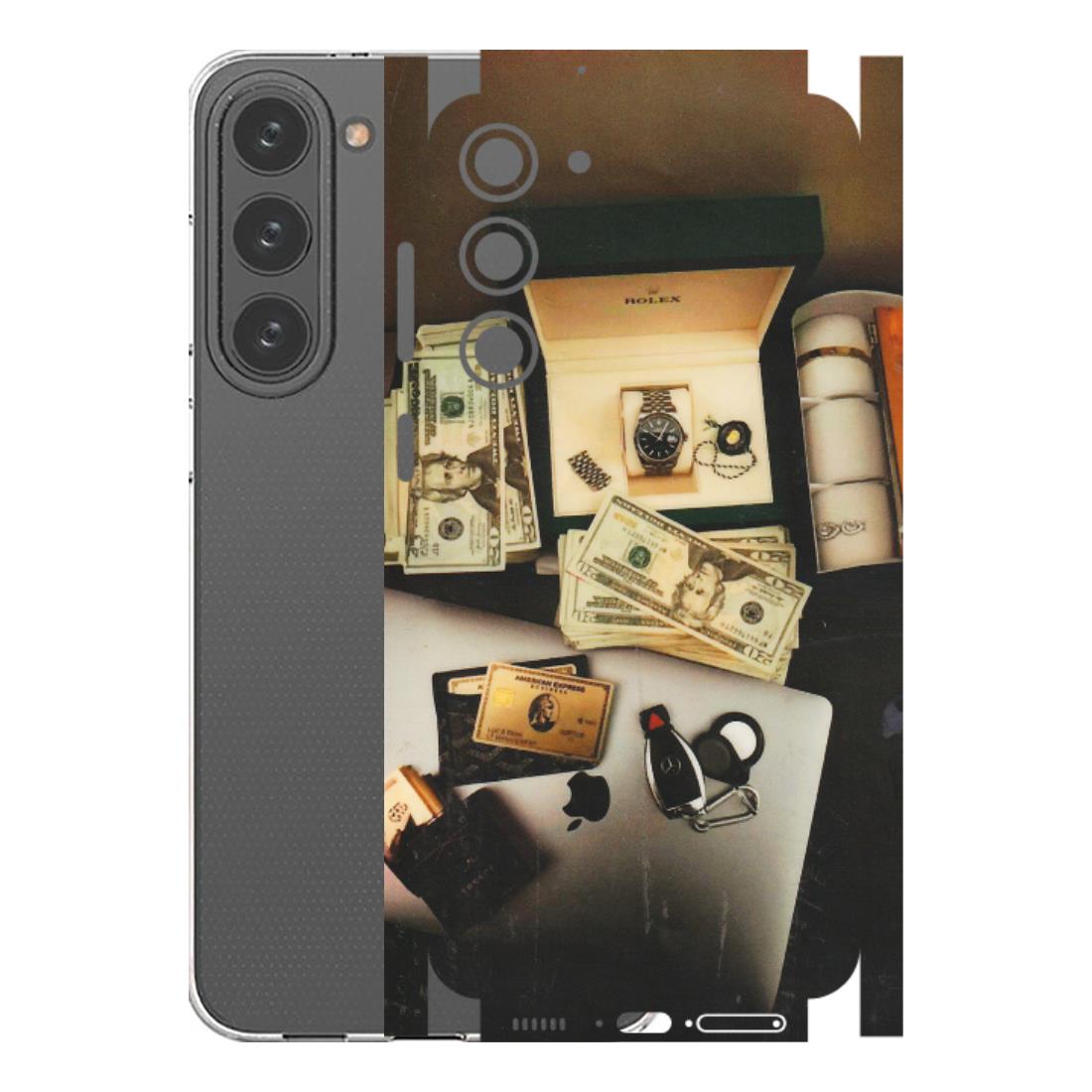 Samsung A/S Series Phone Skins (All Models) - Luxury Lifestyle - Transparent Finish (T-11) Samsung Galaxy S23 Plus (5G)