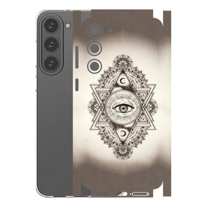 Samsung A/S Series Phone Skins (All Models) - Illuminati Great Eye - Transparent Finish (T-14) Samsung Galaxy S23 Plus (5G)