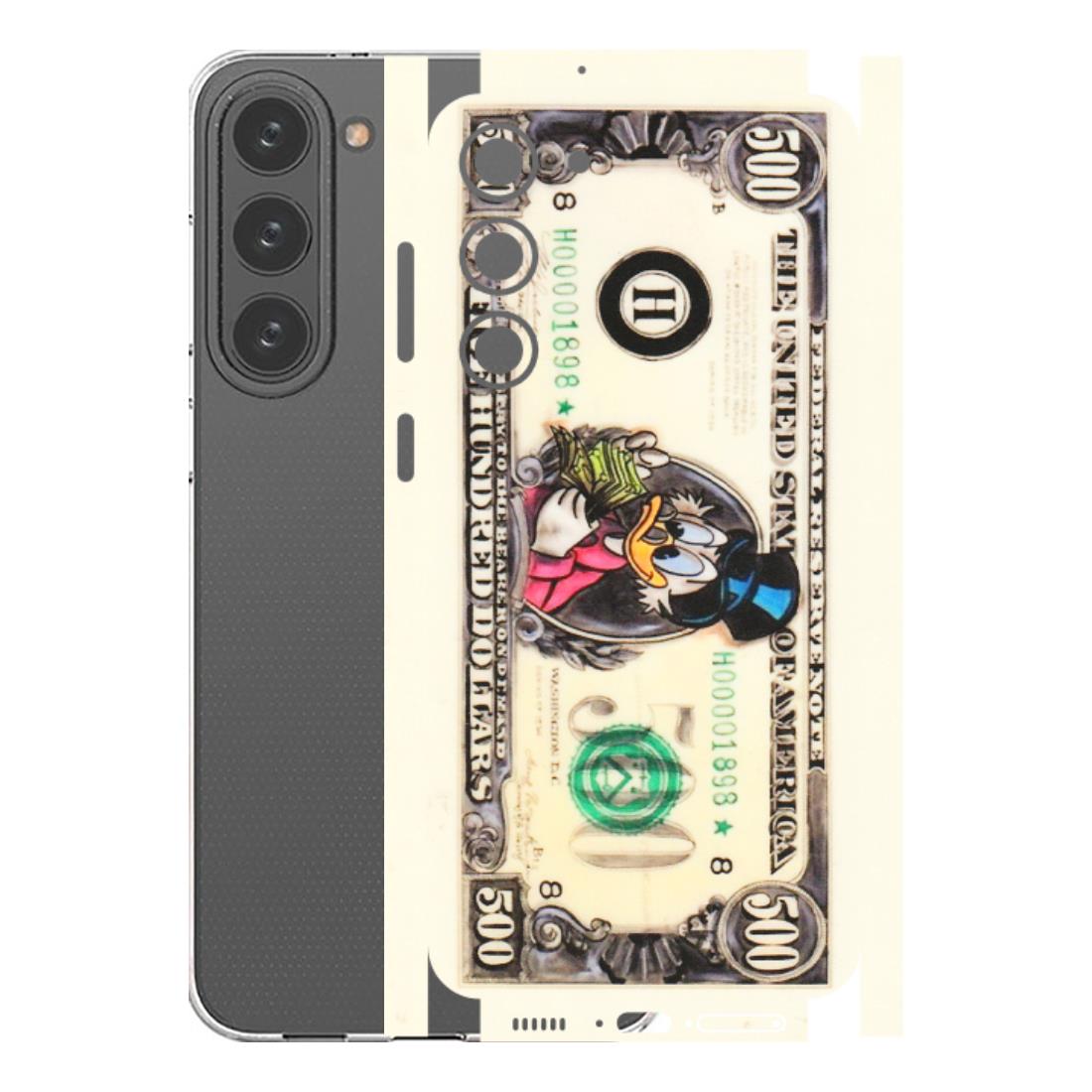 Samsung A/S Series Phone Skins (All Models) - Five Hundred Dollar Duck - Transparent Finish (T-15) Samsung Galaxy S23 Plus (5G)