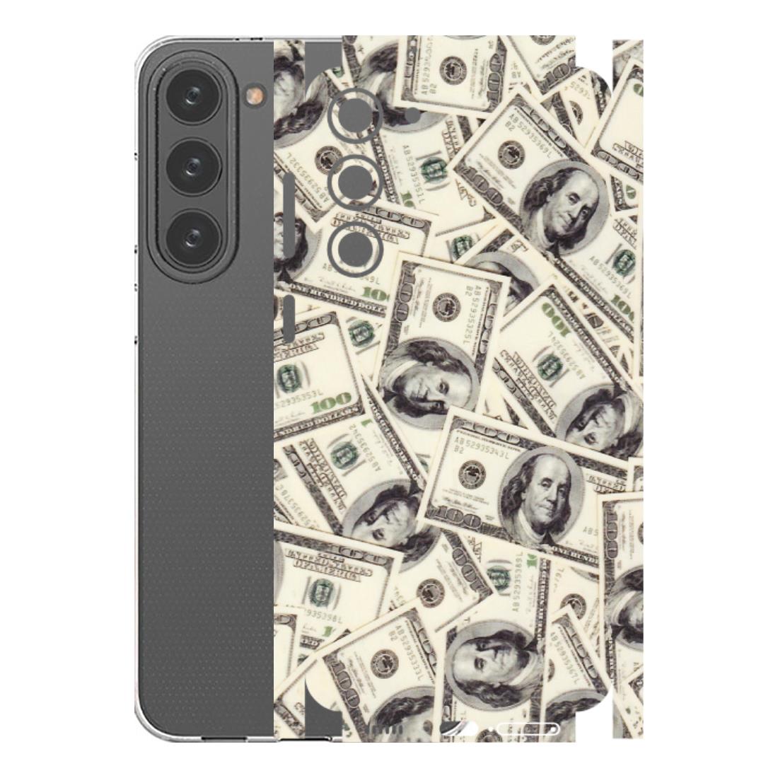 Samsung A/S Series Phone Skins (All Models) - Dollar Lover - Transparent Finish (T-17) Samsung Galaxy S23 Plus (5G)