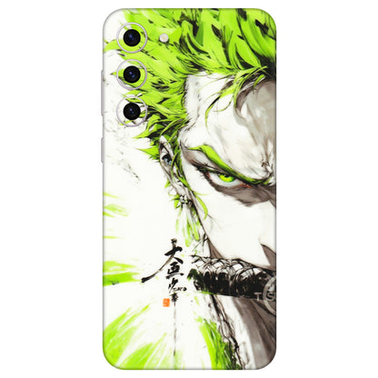 Samsung A/S Series Phone Skins (All Models) - Roro Taku Anime - Transparent Finish (T-18) Samsung Galaxy S23 Plus (5G)