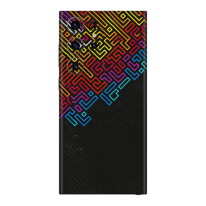 Samsung A/S Series Phone Skins (All Models) - Dotme Pattern Art - 3D Embossed Finish (L-121) Samsung Galaxy S23 Ultra (5G)