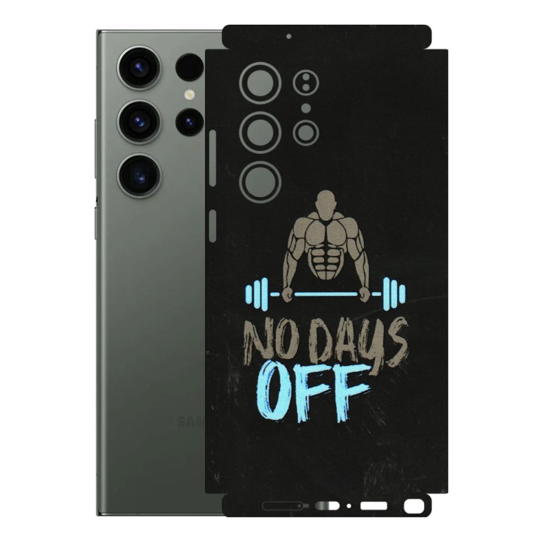 Samsung A/S Series Phone Skins (All Models) - Gym Lover - 3D Embossed Finish (L-127) Samsung Galaxy S23 Ultra (5G)