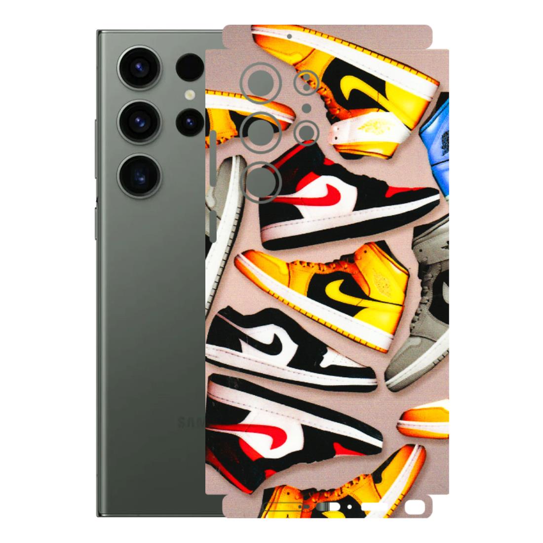 Samsung A/S Series Phone Skins (All Models) - Sneaker Lover - 3D Embossed Finish (L-135) Samsung Galaxy S23 Ultra (5G)