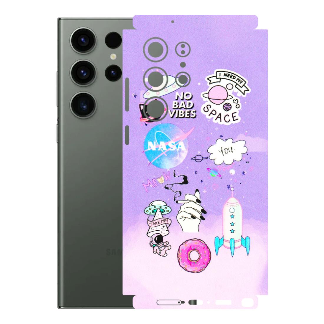 Samsung A/S Series Phone Skins (All Models) - I Need My Nasa Skin - 3D Embossed Finish (L-149) Samsung Galaxy S23 Ultra (5G)