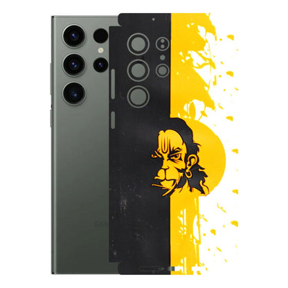 Samsung A/S Series Phone Skins (All Models) - Bajrangbali - 3D Embossed Finish (L-151) Samsung Galaxy S23 Ultra (5G)