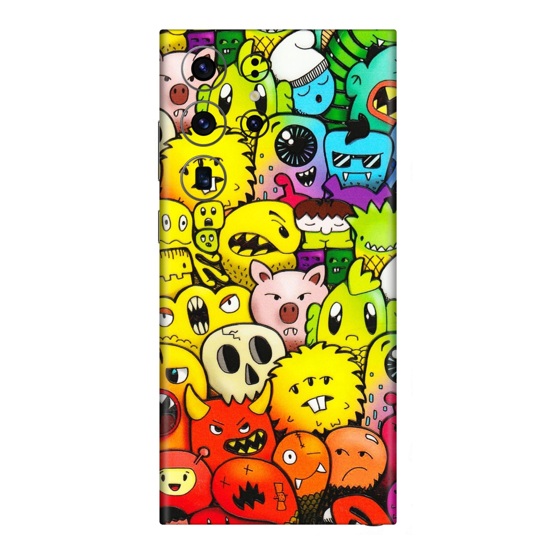 Samsung A/S Series Phone Skins (All Models) - Angry Funkies - 3D Embossed Finish (L-169) Samsung Galaxy S23 Ultra (5G)