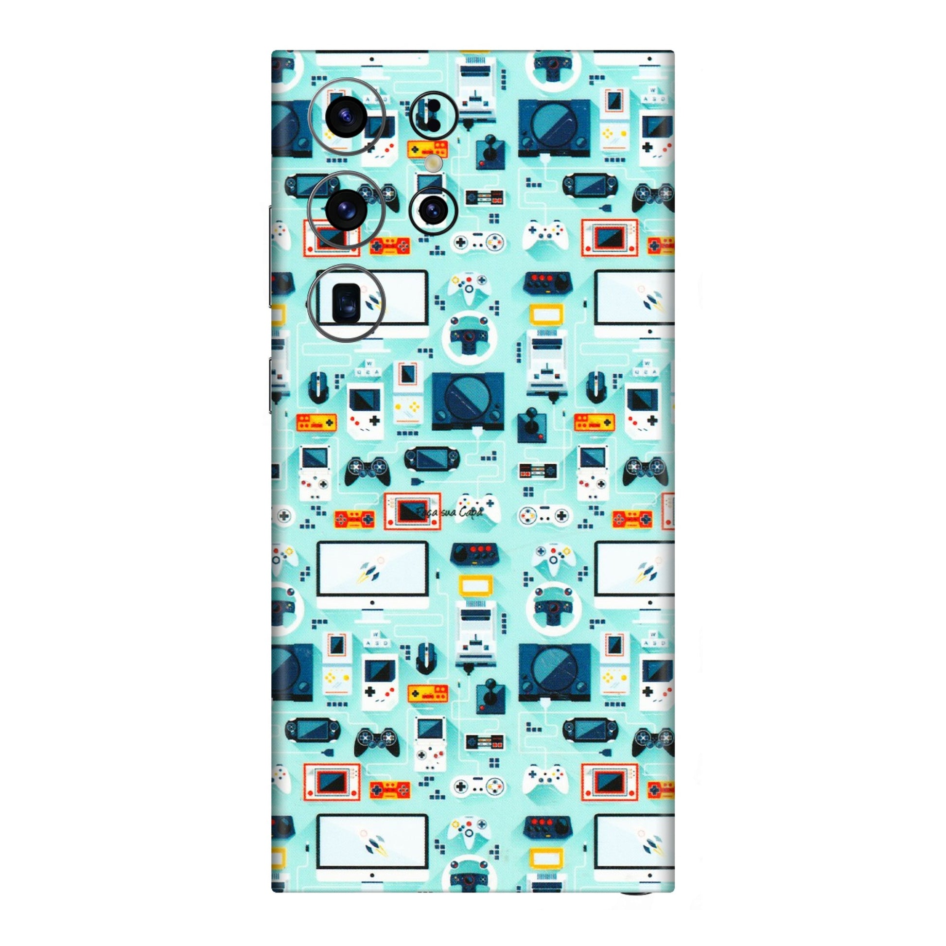 Samsung A/S Series Phone Skins (All Models) - Gadgets Doodle - 3D Embossed Finish (L-184) Samsung Galaxy S23 Ultra (5G)
