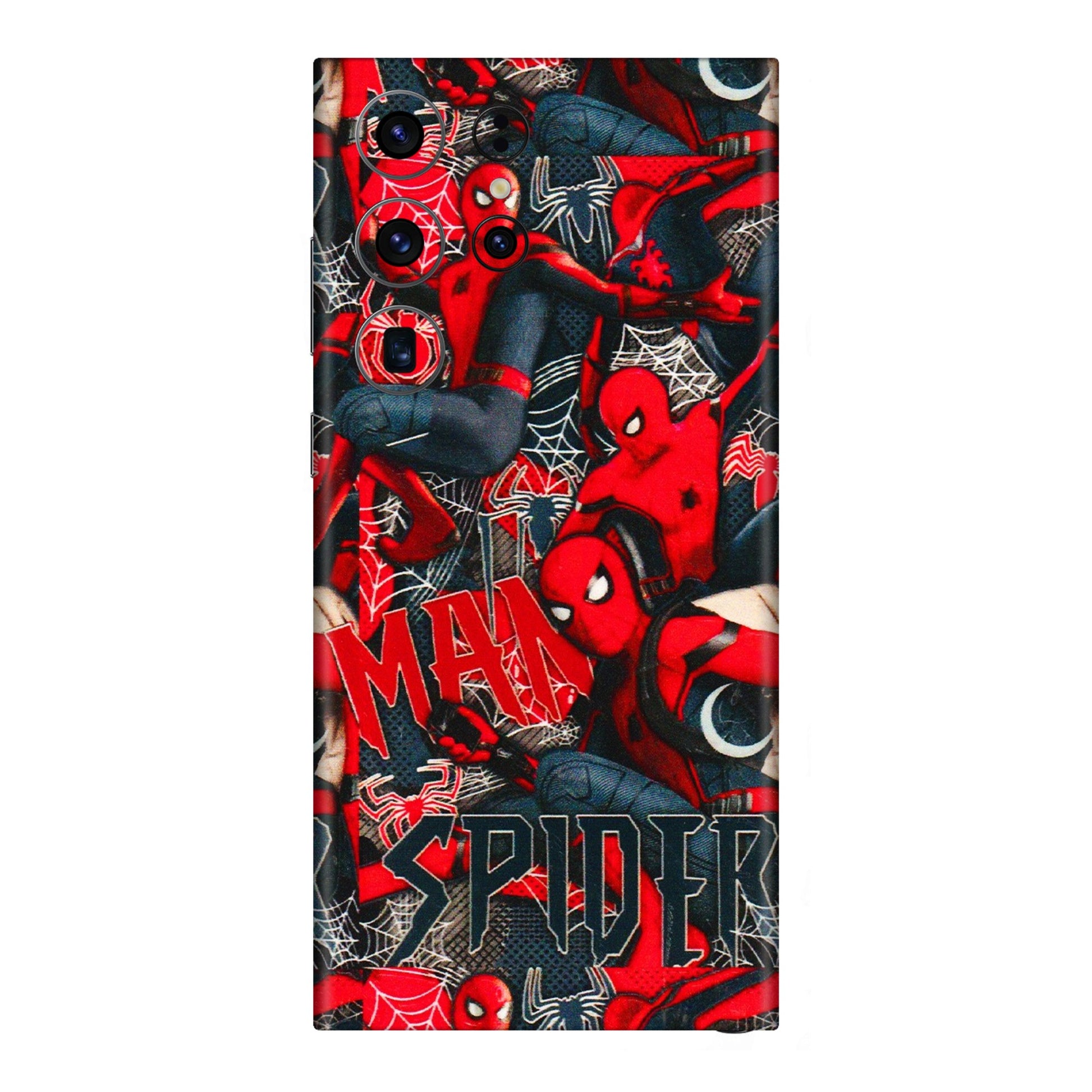 Samsung A/S Series Phone Skins (All Models) - SpiderMan Cool - 3D Embossed Finish (L-188) Samsung Galaxy S23 Ultra (5G)