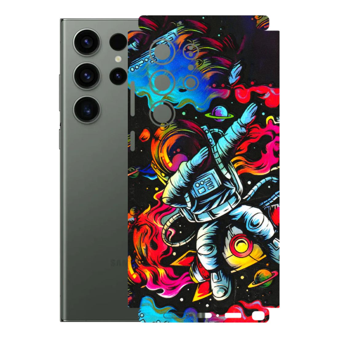 Samsung A/S Series Phone Skins (All Models) - Astronaut Dope - 3D Embossed Finish (L-191) Samsung Galaxy S23 Ultra (5G)