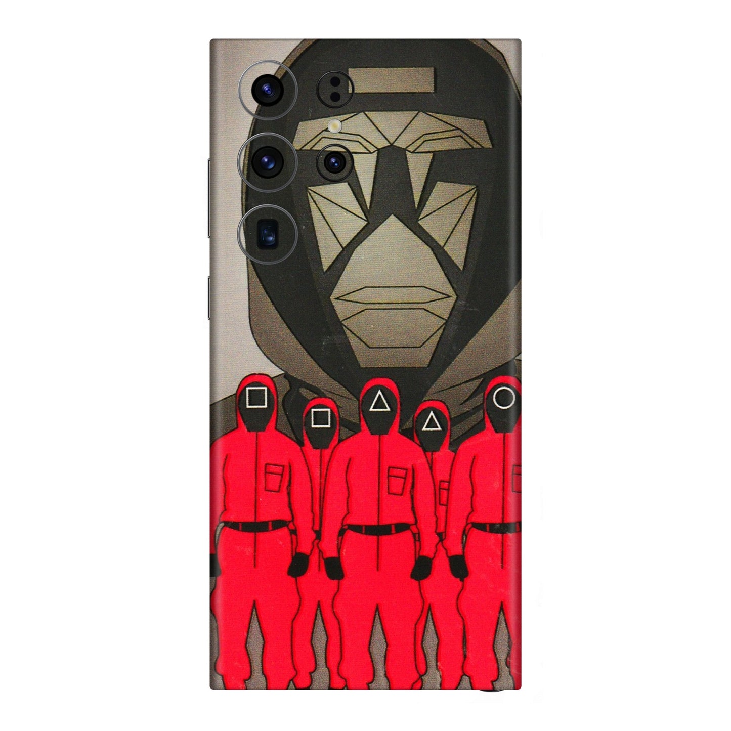 Samsung A/S Series Phone Skins (All Models) - Squid Game Hero - 3D Embossed Finish (L-245) Samsung Galaxy S23 Ultra (5G)
