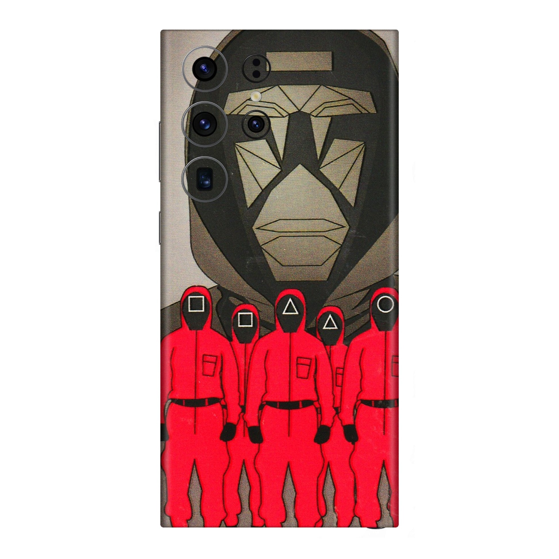 Samsung A/S Series Phone Skins (All Models) - Squid Game Hero - 3D Embossed Finish (L-245) Samsung Galaxy S23 Ultra (5G)