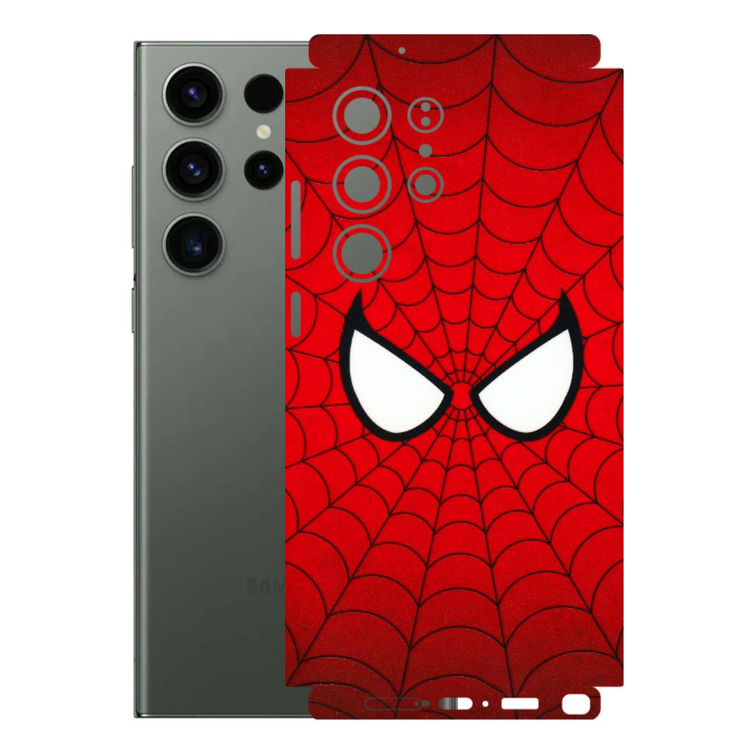 Samsung A/S Series Phone Skins (All Models) - Spidey Eyes - 3D Embossed Finish (L-257) Samsung Galaxy S23 Ultra (5G)