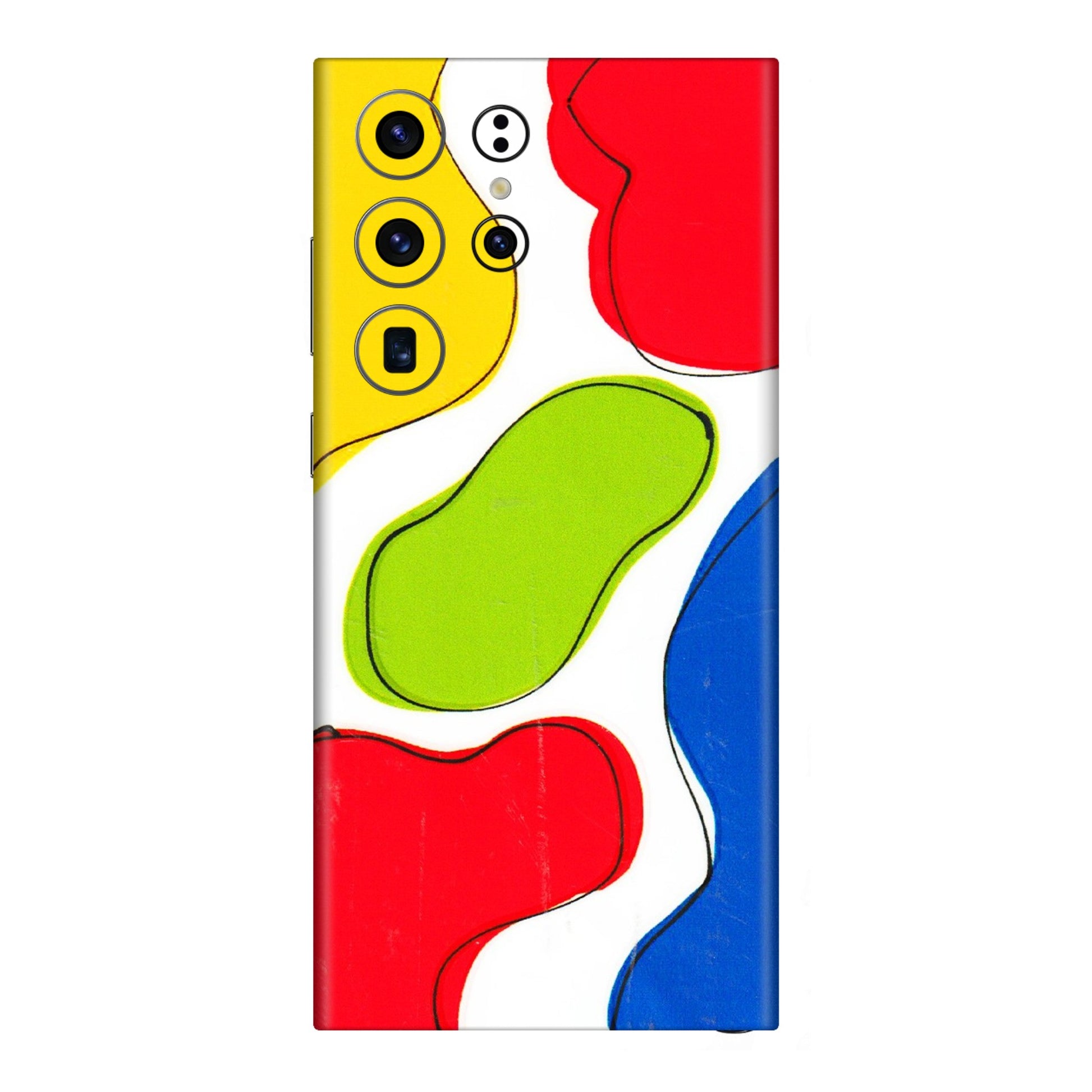 Samsung A/S Series Phone Skins (All Models) - RGB Colour Paint - 3D Embossed Finish (L-284) Samsung Galaxy S23 Ultra (5G)