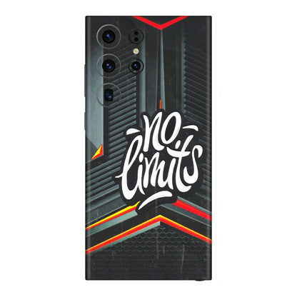 Samsung A/S Series Phone Skins (All Models) - No Limits - 3D Embossed Finish (L-286) Samsung Galaxy S23 Ultra (5G)
