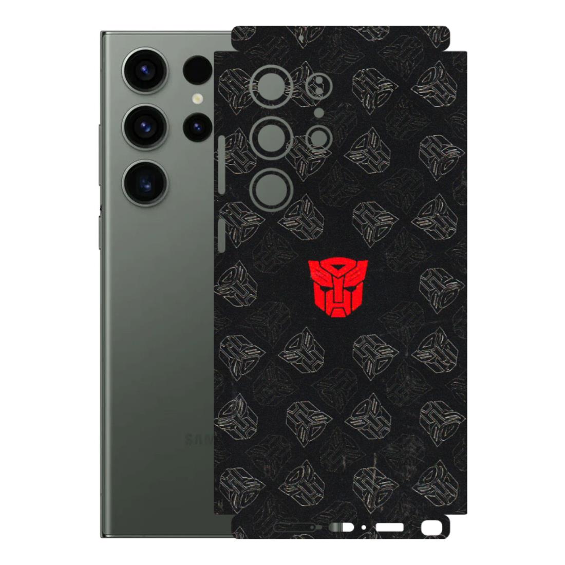 Samsung A/S Series Phone Skins (All Models) - Transformers Devastation - 3D Embossed Finish (L-301) Samsung Galaxy S23 Ultra (5G)
