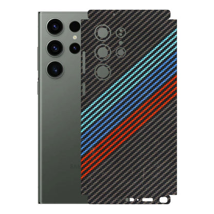 Samsung A/S Series Phone Skins (All Models) - Carbon BM - 3D Embossed Finish (L-302) Samsung Galaxy S23 Ultra (5G)
