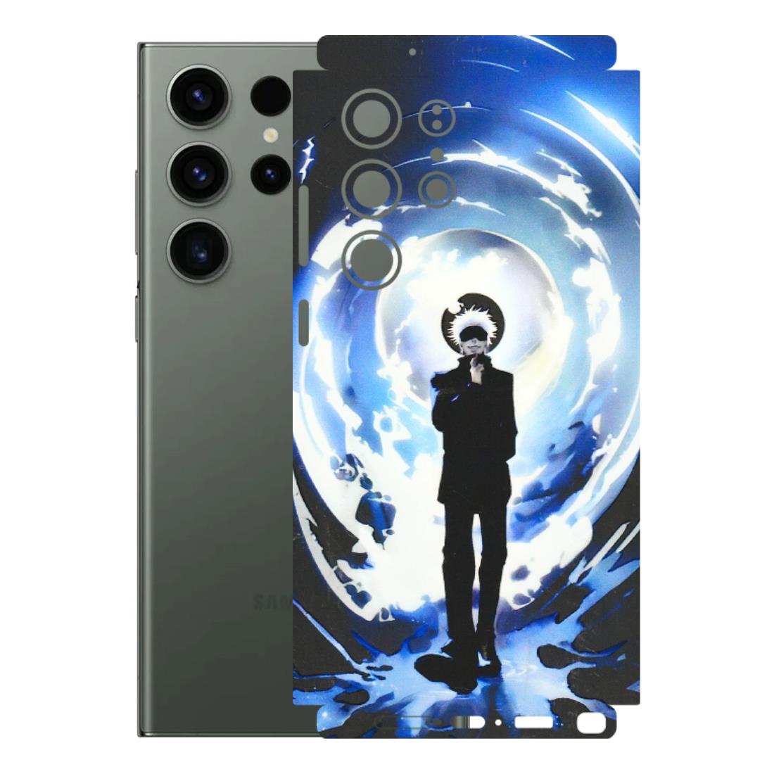 Samsung A/S Series Phone Skins (All Models) - Jujustu Kaisen Anime Manga - 3D Embossed Finish (L-317) Samsung Galaxy S23 Ultra (5G)