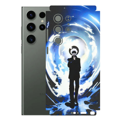 Samsung A/S Series Phone Skins (All Models) - Jujustu Kaisen Anime Manga - 3D Embossed Finish (L-317) Samsung Galaxy S23 Ultra (5G)