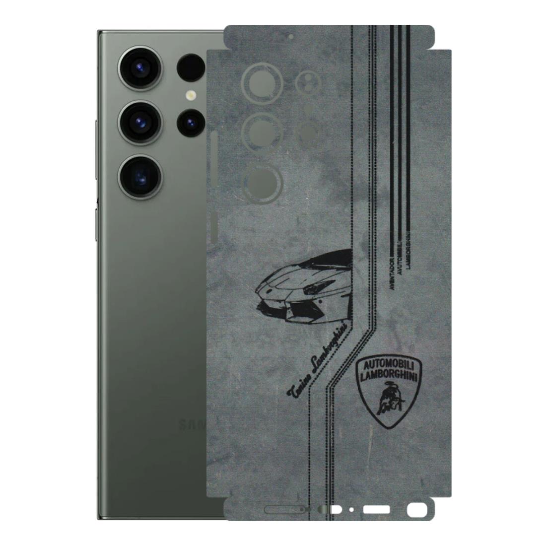 Samsung A/S Series Phone Skins (All Models) - New Lamborgini Aventador - 3D Embossed Finish (L-321) Samsung Galaxy S23 Ultra (5G)