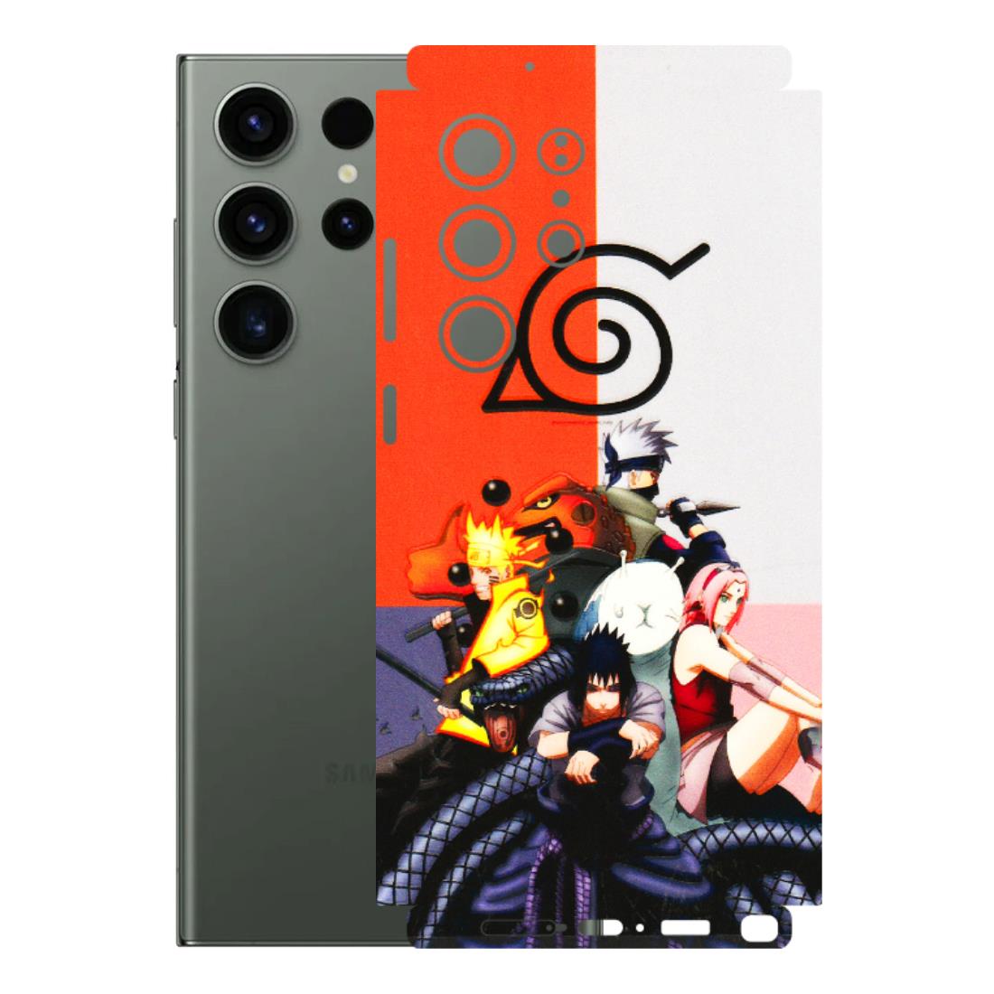 Samsung A/S Series Phone Skins (All Models) - Naruto Final Fight - 3D Embossed Finish (L-33) Samsung Galaxy S23 Ultra (5G)