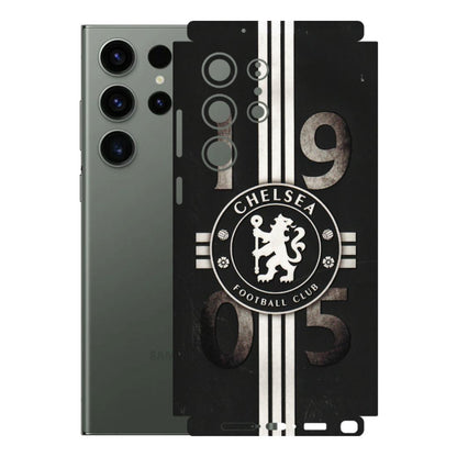 Samsung A/S Series Phone Skins (All Models) - Chelsea Fan Club - 3D Embossed Finish (L-36) Samsung Galaxy S23 Ultra (5G)