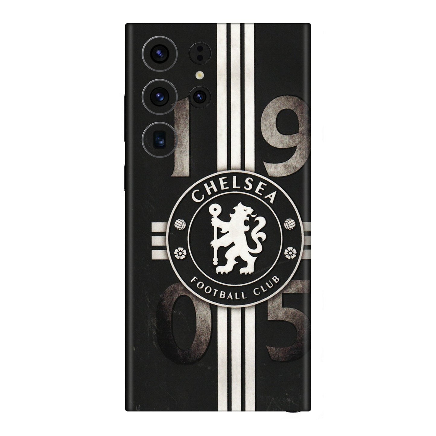 Samsung A/S Series Phone Skins (All Models) - Chelsea Fan Club - 3D Embossed Finish (L-36) Samsung Galaxy S23 Ultra (5G)