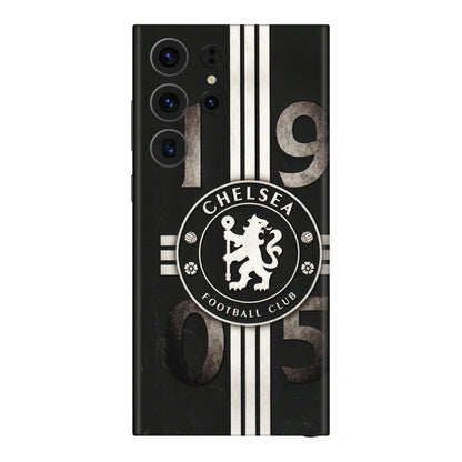 Samsung A/S Series Phone Skins (All Models) - Chelsea Fan Club - 3D Embossed Finish (L-36) Samsung Galaxy S23 Ultra (5G)