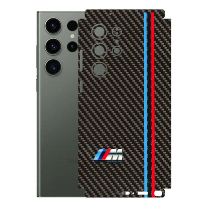 Samsung A/S Series Phone Skins (All Models) - BM Carbon Fiber Feels - 3D Embossed Finish (L-38) Samsung Galaxy S23 Ultra (5G)